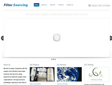 Tablet Screenshot of filtersourcing.com